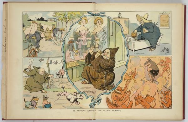 An illustration by L.M. Glackens depicts 